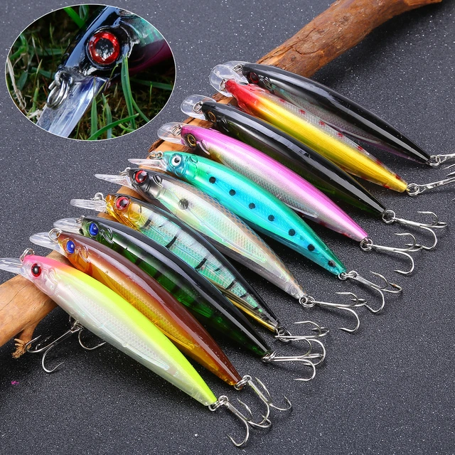 Topwater Fishing Lures, Bass Fishing Lures, Minnow Lures Trout