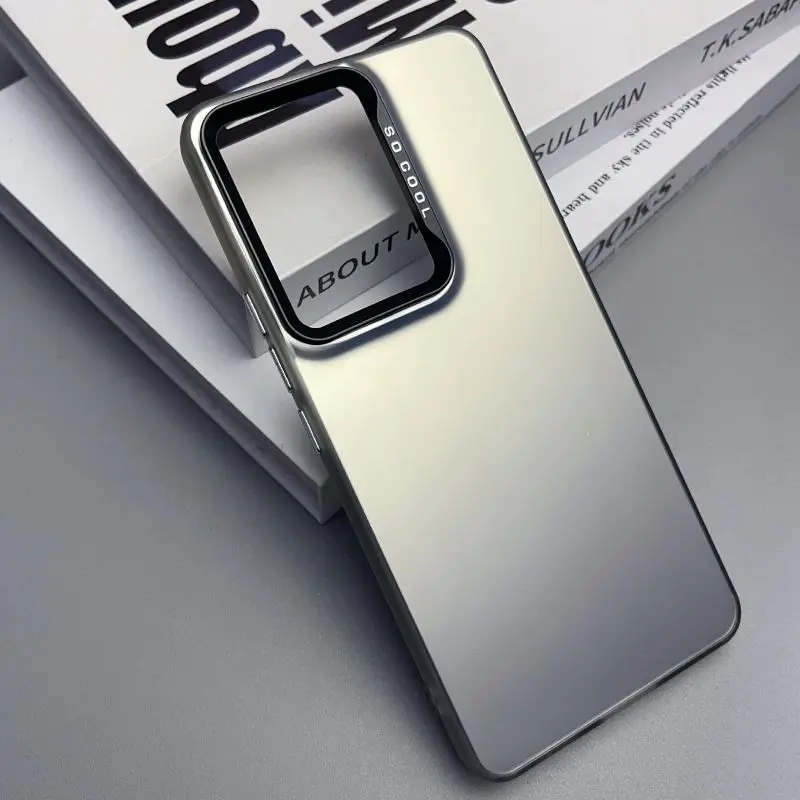 Luxury Metallic Aurora Skin Matte Phone Case Cover