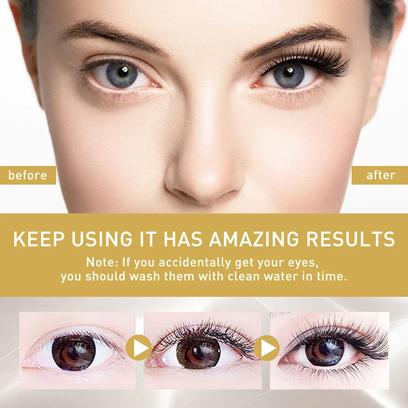 Fast Growing Eyelash Liquid Moderately Improve Longer Thicker Curly Hair Beautiful Eyebrow Eye Serum Cosmetic Beauty_voghion.com