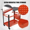 Steel Welding Table,1200 Lb Portable Welding Fixture Table for Shop,Rolling Welding Table with 5/8" Holes for Shop Garage 3