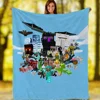 Designer Throw Blanket for Sofa Decoration Minecraft Plaid Blankets & Throws Interior for Home Fluffy Soft Blankets King Size 3