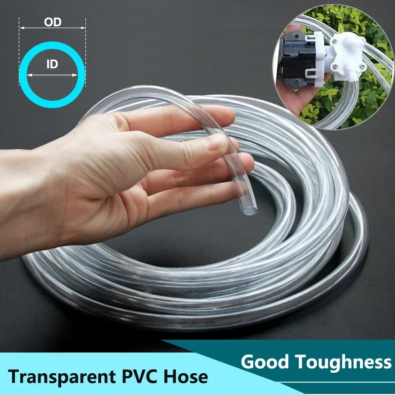 4mm 6mm 8mm 10mm 12mm 16mm PVC Hose Pipe Transparent Food Grade Pipes 8mm Rubber Tube Hoses Aquarium Tubing Pump Hose Hosing plumbing hose water pipe rubber hose rubber tube rubber tubing plumbing supply hose pvc plastic hoses