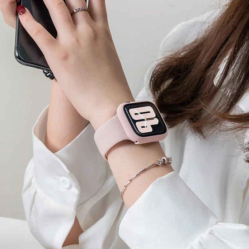 Premium Tempered Glass Screen Protector for Apple Watch - Durable Cover and Accessories
