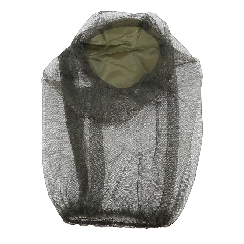 New Mosquito Hat Net Face Head Protector Foldable Outdoor Insect Gnat Head Cover Anti-mosquito Beekeeper Net Mask Protection