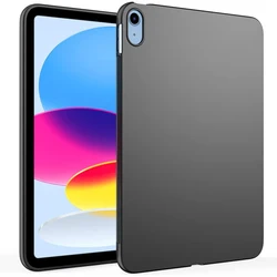 Black Flexible Silicone TPU Protective Back Cover - Soft Case - iPad 11th 2025 A16 (Black Soft Case)