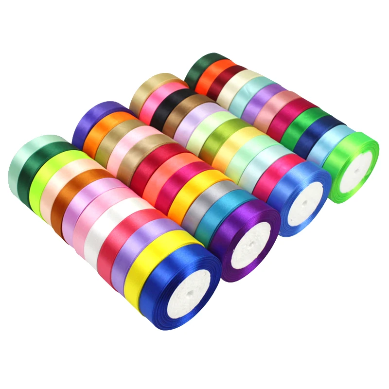 Ribbon Supplies 25yards/roll 4cm Ribbon Available in multiple colors Wedding Party Decorative Gift Box bouquet Wrapping Belt DIY Handmade Crafts