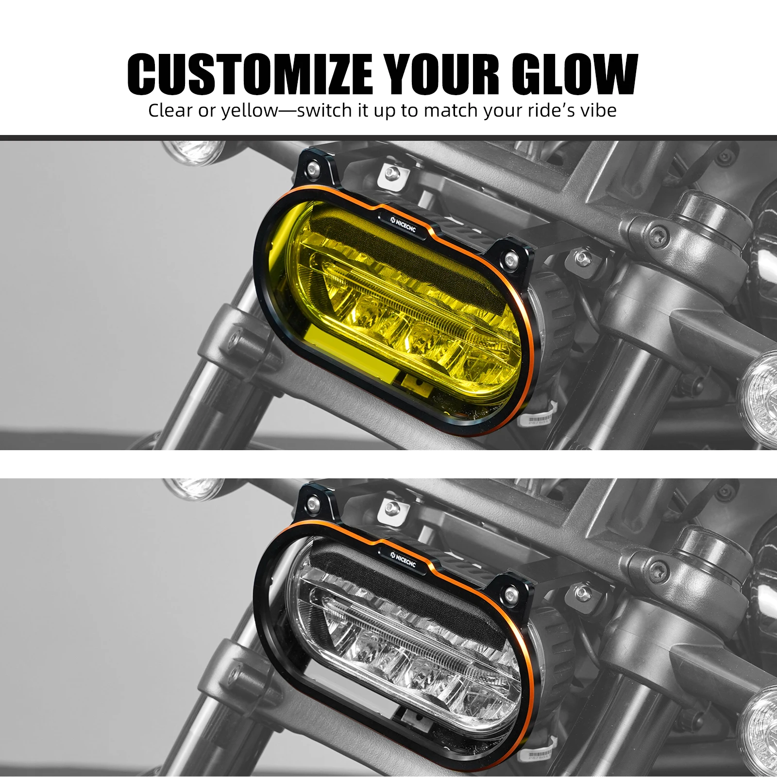 Für Harley Sportster S RH1250S 2021-2024 Scheinwerfer Schutzfolie RH 1250S RH1250 S RH 1250 S 2021 2022 2023 2024 – Detail 5