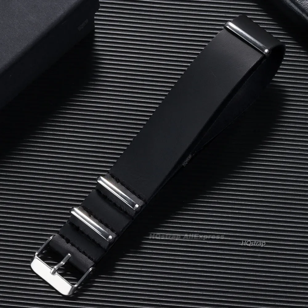 Vintage-Style High Quality PU Leather Watch Strap - Universal Wrist Band