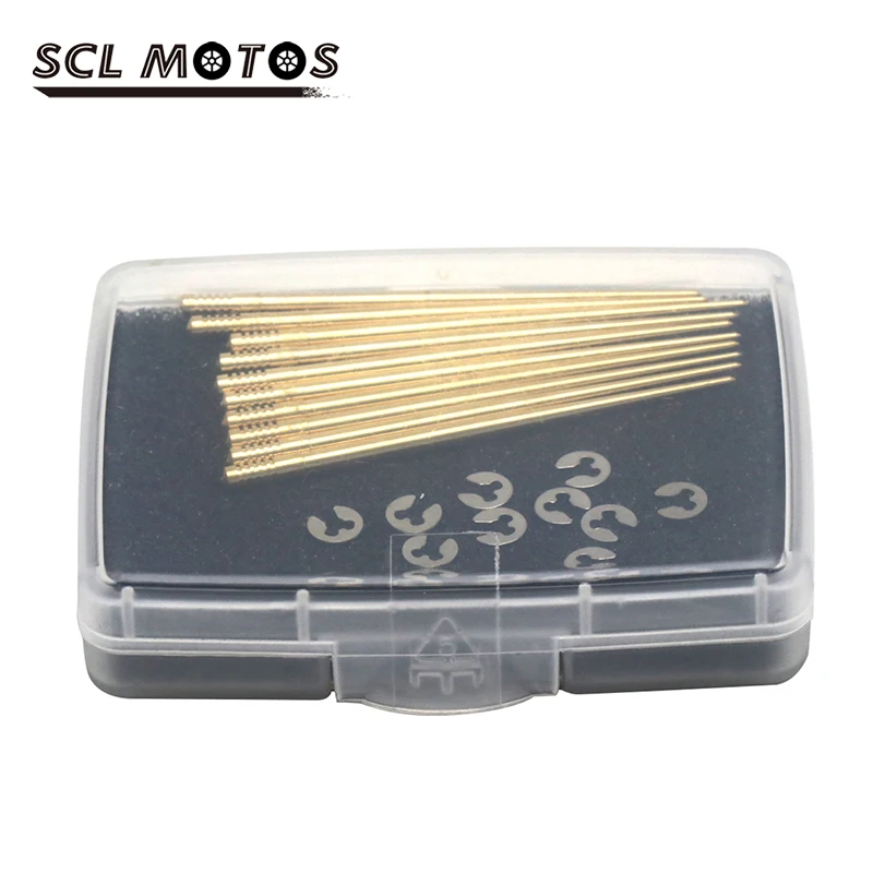 

SCL MOTOS Keihin Carburetor Nozzle Jet Holder Set 8 12 16 18 20 24 30 Holes Main Nozzle Jet Needle N427-46