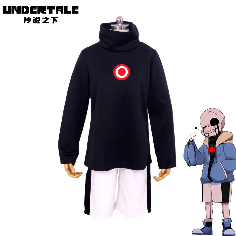 

Anime Undertale Sans Cosplay Papyrus Killer Horror Dust Cosplay Frisk Chara Costume Tshirt Pants Uniform Suit Halloween Party