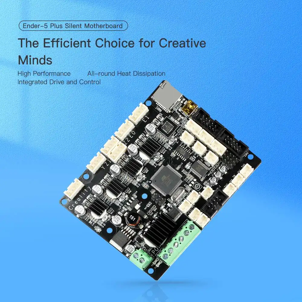 

CREALITY 3D Printer Ender-5 Plus CR-10S Silent Mainboard Part Controller Mother Board Printer 24V Mainboard