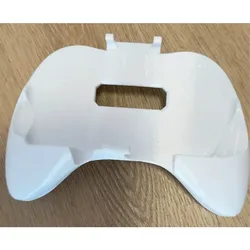 Enhanced 3D Printed Grip Accessory for Handheld Game Consoles (White)