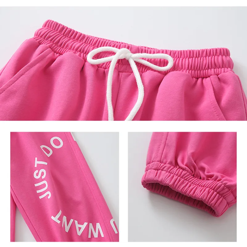 Hip Hop Girls Crop Top Pink Cargo Pants Child Princess Sweatshirt Joggers  Streetwear Clothes Sets Kids Street Dance Jazz Costume _ - AliExpress Mobile