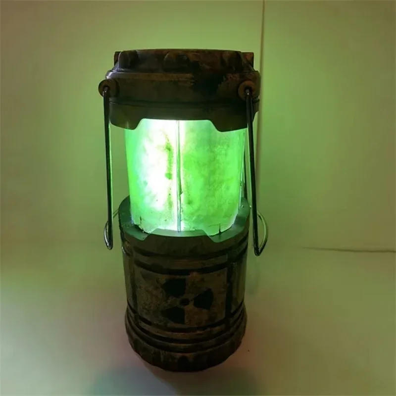 Miniatuur nucleaire reactor lamp detail