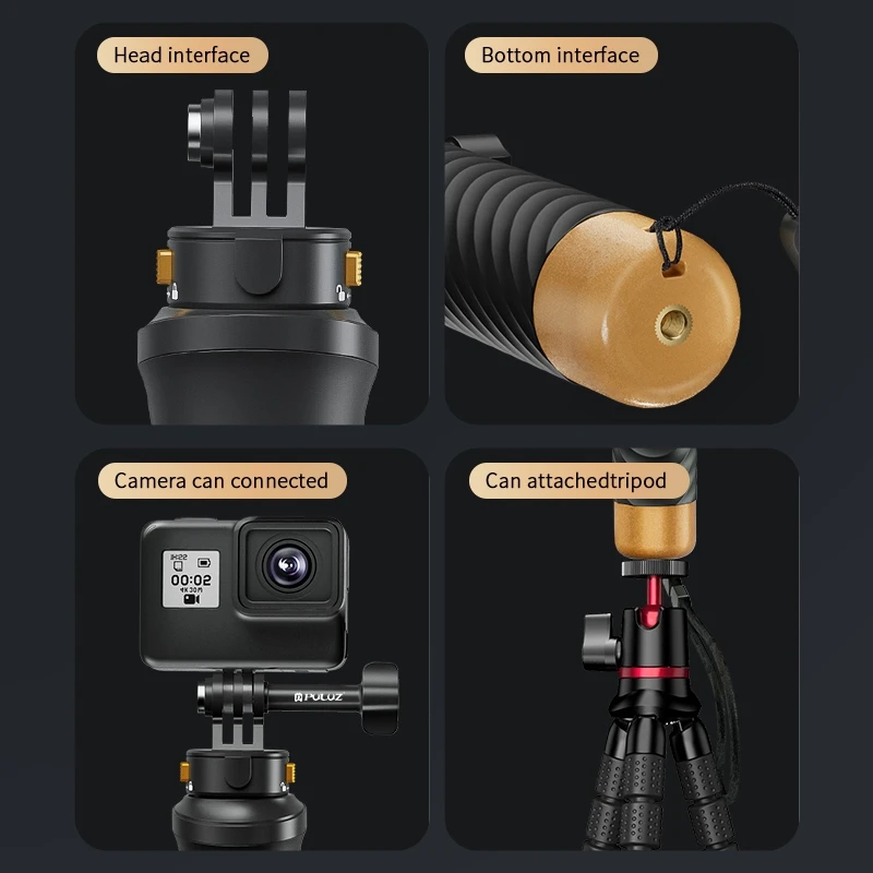 PULUZ Quick Release Floating Handle Hand Grip