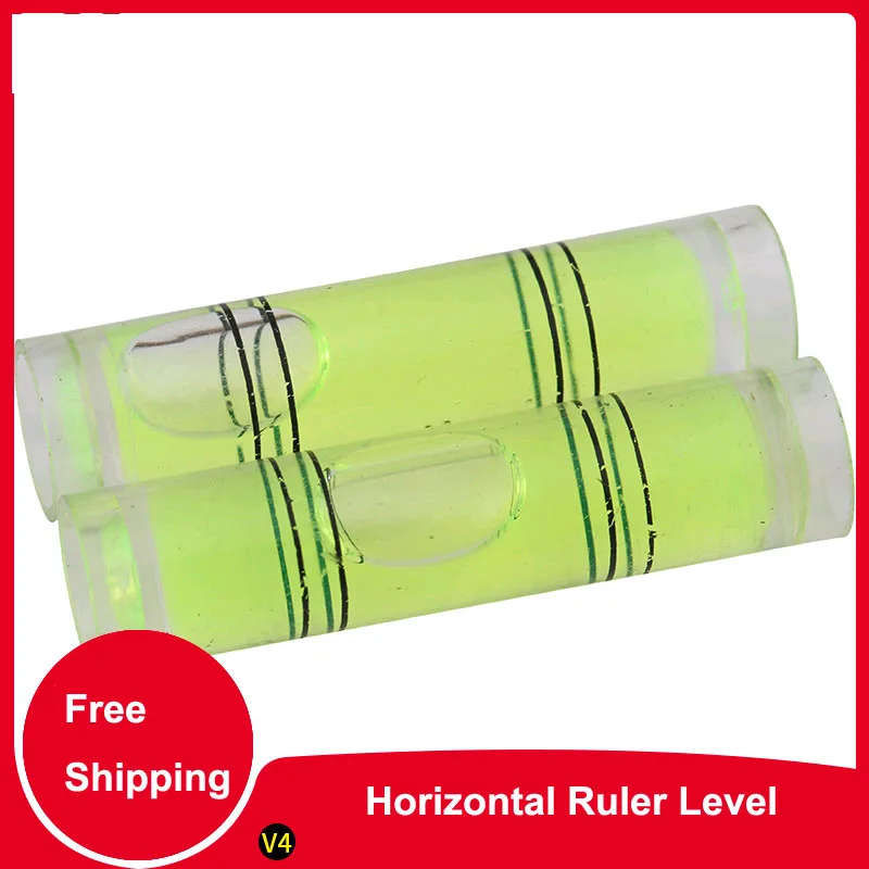 

Horizontal Ruler Level Balance Mark Horizontal Bubble Leveling Instrument Leveling Bead 9.5*40MM Double Line
