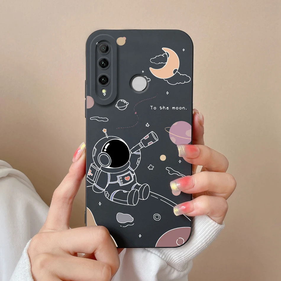 Floral Liquid Silicone Shockproof Phone Case with Camera Protection