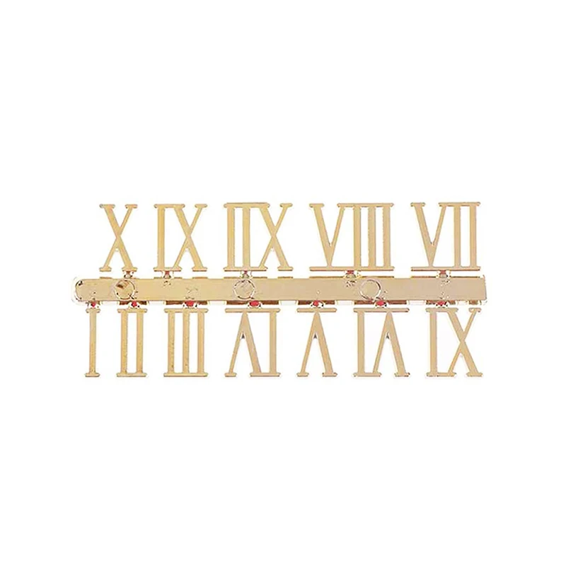 1Set Roman Numerals Handmade Material Restore Digital Repair Tools Clock Numerals Accessories Arabic Number Quartz Clock Parts 