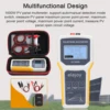 1600W Photovoltaic Panel Multimeter Solar Panel MPPT Tester Open Circuit Voltage Test Device Maximum Power Point Voltage Current 1