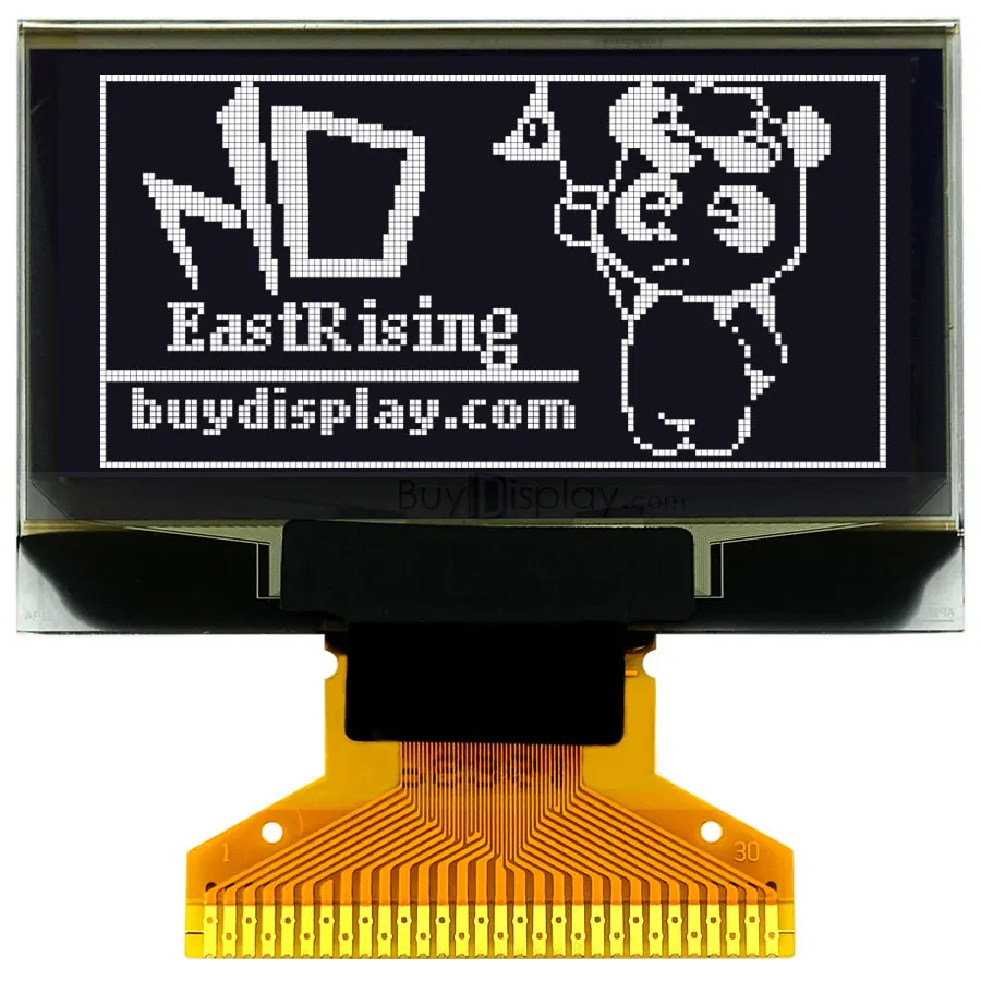Serial SPI 1.3"128x64 OLED Display Module SSD1306 w/Soldering FPC