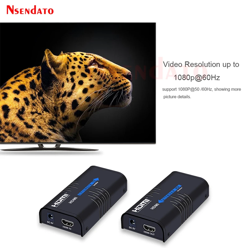 LKV373A V4.0 Wireless HDMI Ethernet Network Transmitter Receiver Extender 120M Extension Over IP Cat5e/6 Rj45 cable DropShipping