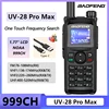 Baofeng UV 28 Pro Max Walkie Talkie High Capacity USB Type-C Charging High Power NOAA 999 Channel Two Way Radio Long Range DTMF 1