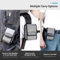 Compact Camera Pouch Case for Fujifilm X100VI X100 X100S X100F Sony A6600 A6500 A6400 A6000 Nikon Z30 Z50 Canon G1X G1X Mark II - Image 4