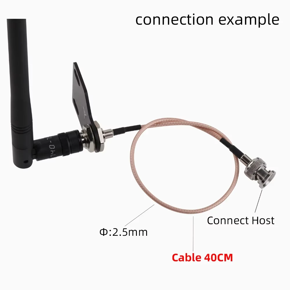 Wireless Microphone Receiver Antenna Extension Interface (cabinet) SDI BNC