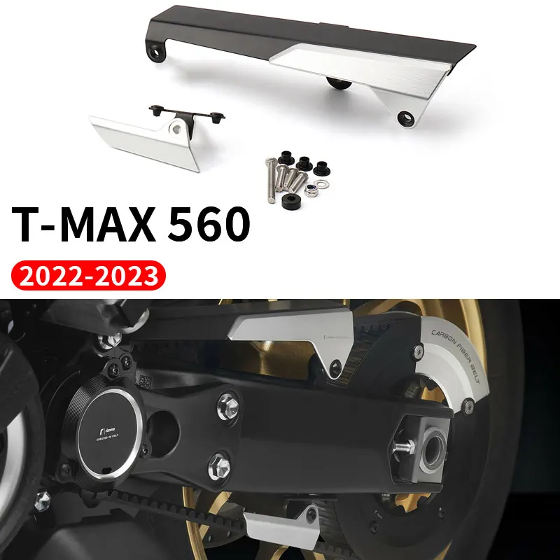 

New Motorcycle Accessories Belt Guard Cover Protector For YAMAHA T-MAX 560 Tech Max TMAX 560 T-MAX560 TMAX560 2022 2023