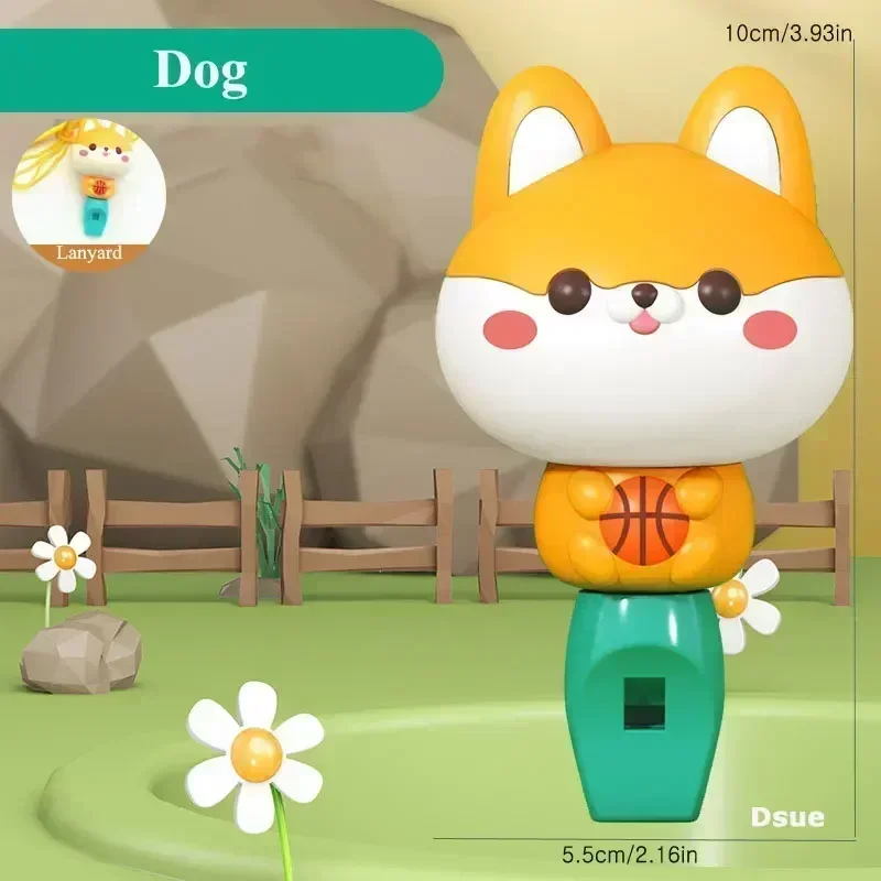Children's Cute Animals Rabbit Baby Whistling Dinosaur/Dog Whistling Children, Children's Musical Instruments Toys 1-3 Gifts 5