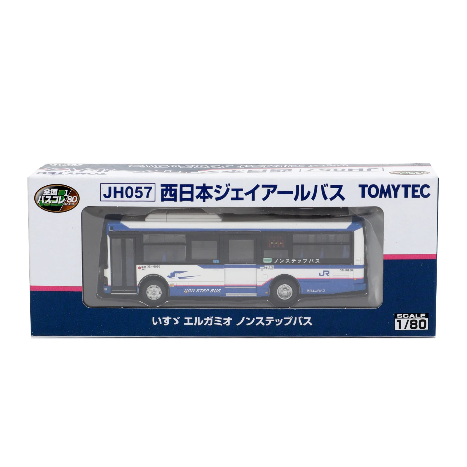 TOMYTEC 1/80 ISUZU Japanese Kanto Nanbu Bus Model Diecast Car Toy