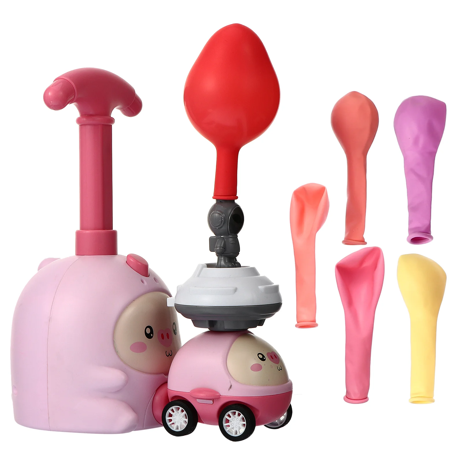 Balloon Toy Car Launcher Power Air Science Educational Aerodynamic Toys