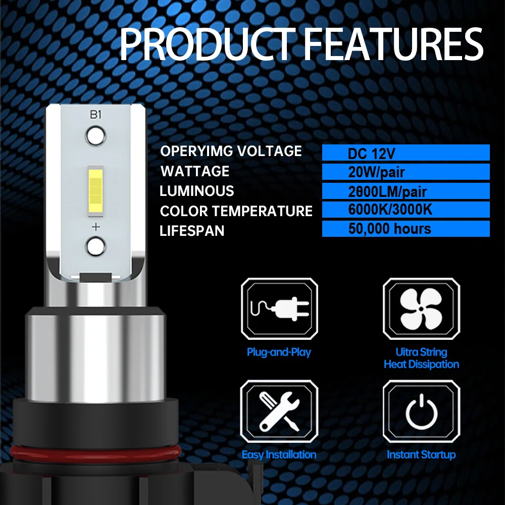 Canbus PSX24W LED Fog Lights 2pcs For Jeep Grand Cherokee wk2 Wrangler jk Patriot Dodge Charger Chevrolet Captiva Subaru Impreza
