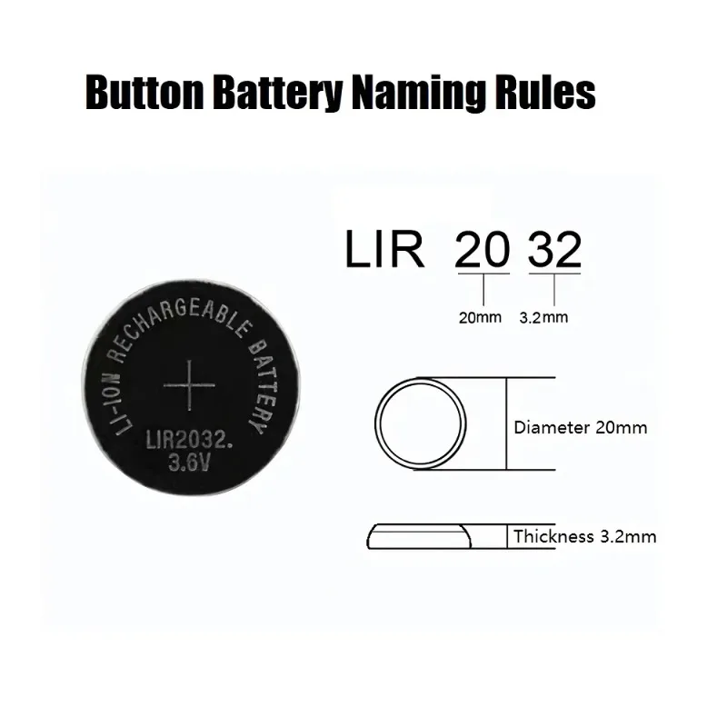 2-slot 3.6V LCD Button Battery Charger Recharging for LIR2016/LIR2025/LIR2032/ML2016/ML2025/ML2032 Indicator Intelligent 2-Slot