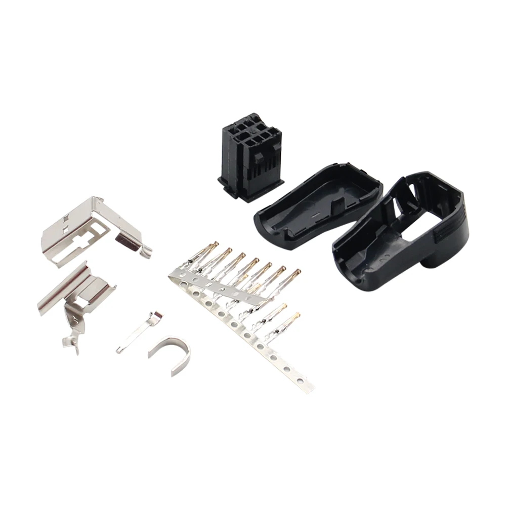 Audio Input AUX Plug with 12 Pin for Pioneer Main Box Head Unit CD/Radio IP-BUS Sockets Modified DIY Assembly Connector