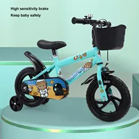 Vélo pour enfants de 12 pouces avec roues d'apprentissage pour les enfants de 2 à 6 ans, cadre en acier à haute teneur en carbone, siège et guidon réglables 3
