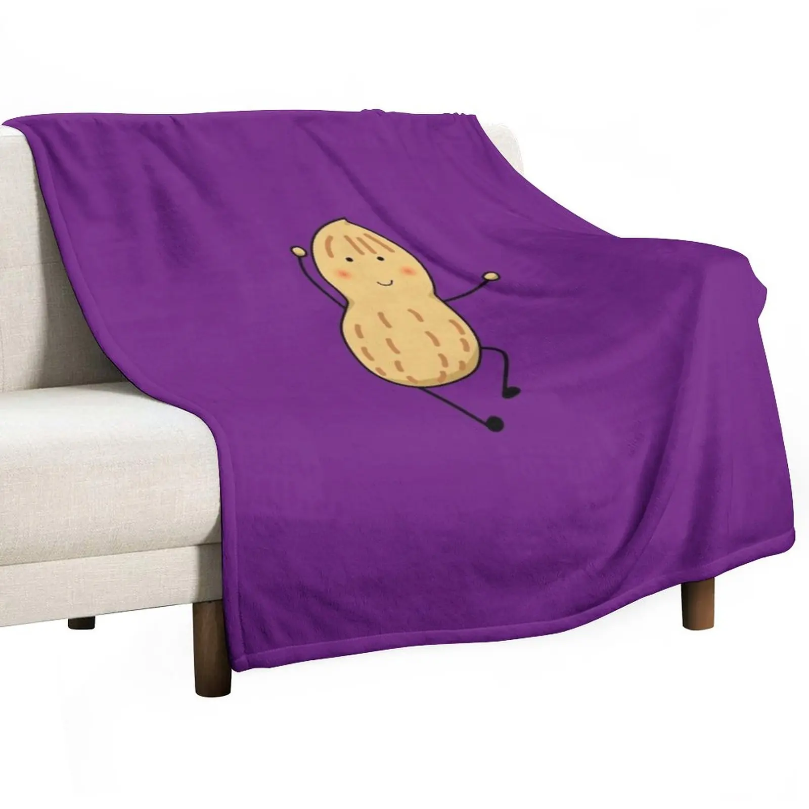 

peanut Throw Blanket Blanket For Baby Thin Blanket Shaggy Blanket