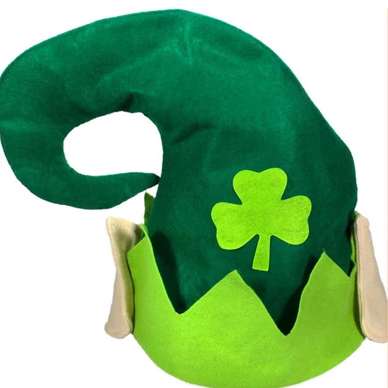 

Y166 Уникальная карнавальная ирландская зеленая шляпа Декор для ирландского национального дня Шляпа Святого Патрика