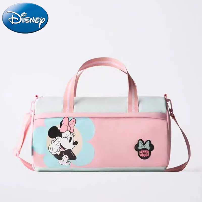 Disney Cartoon Minnie Pattern Bowling Bag Multifunctional Crossbody Handheld Bag For Daily Use 2025 Autumn/Winter