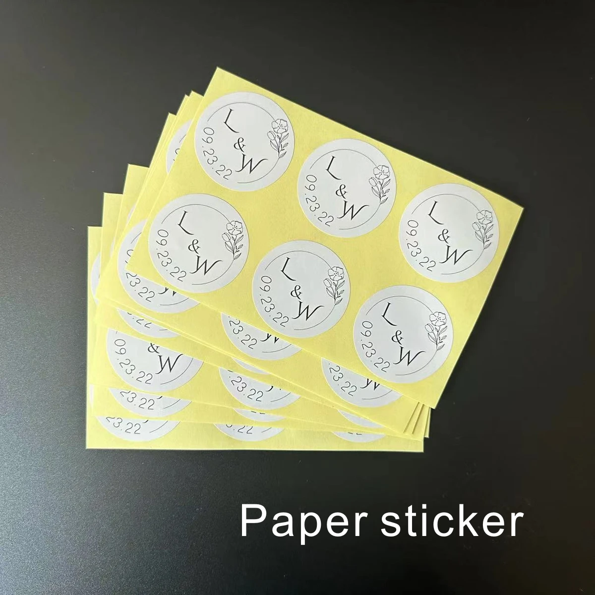 Stickers 96pcs wedding birthday personalized labels custom design stickers custom stickers decorative labels stickers self adhesive stickers alphabet label stickers adhesive stickers