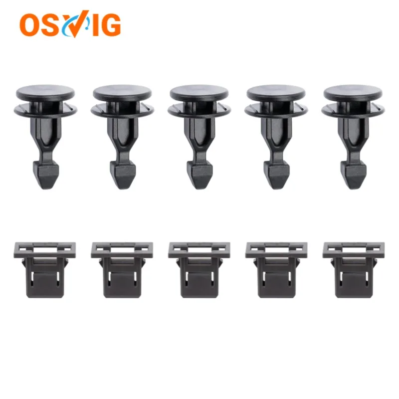 10-Pack Car Striker Engine Bulkhead Cover Retainer Clips