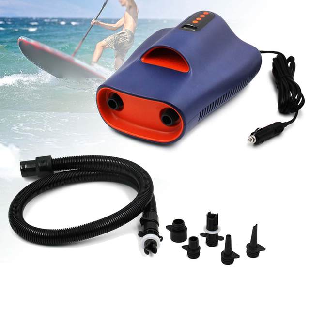 Electric Air Pump 0~22PSI Deflatable Inflatable Pump Inflatable Quick Inflation Pump for Air Pump Kayak Boat Airbed Air Boat