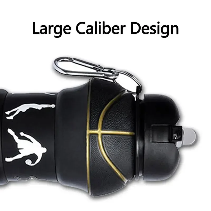 Collapsible Water Bottle Water Bottle Sports Bottle Silicone Fold Water Bottle