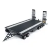 Spare Parts Metal 6 Axles Full Trailer for Toys 1/10 1/8 1/7 RC Car 1/14 1/12 Hydraulic Tractor Trucks Vehicle TH24277 1