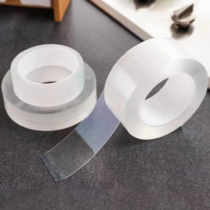 1-2Pcs 투명 자동차 도어 보호 스티커 안티 스크래치 나노 테이프 자동 트렁크..