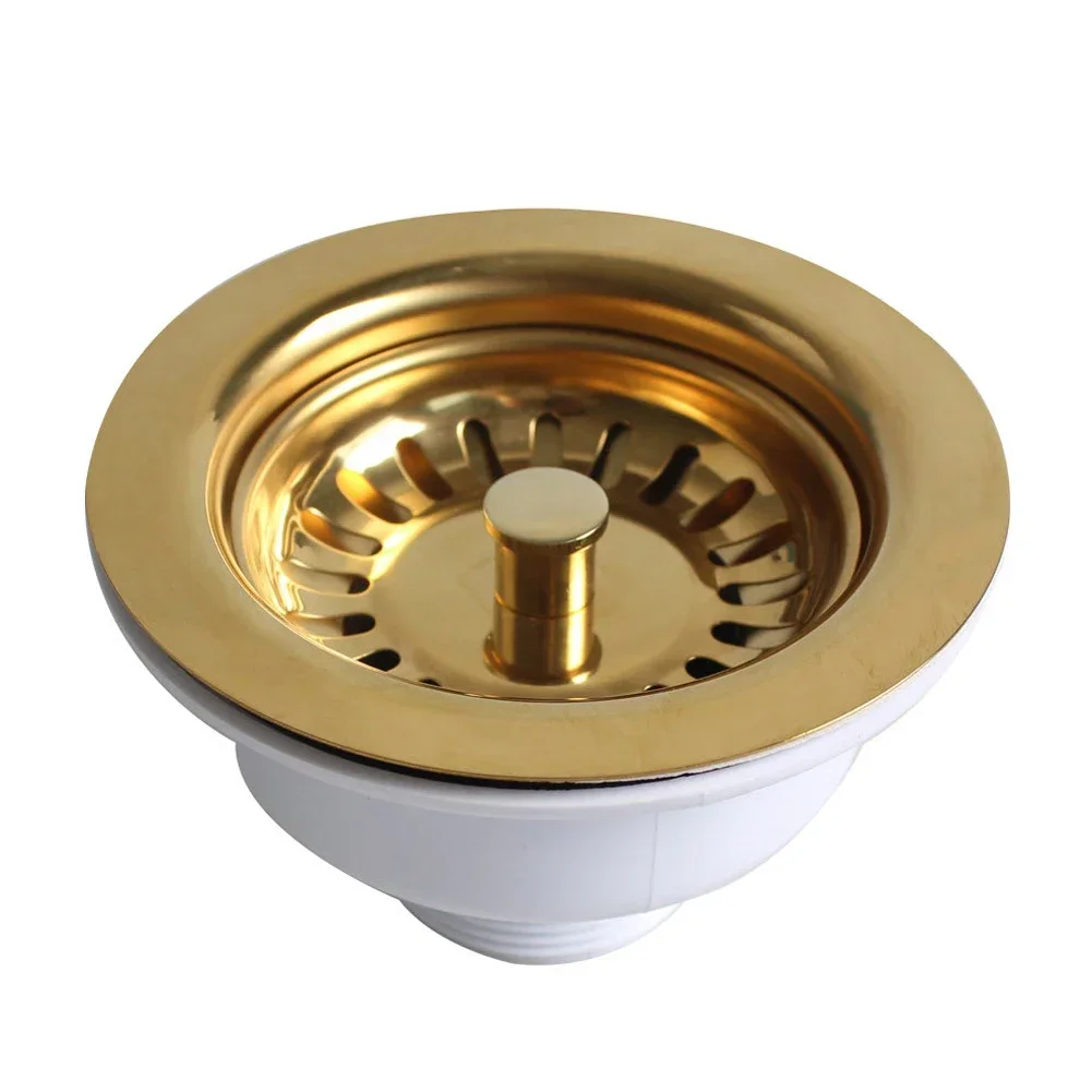 114MM Sink Drainer Sink Drainer Bathroom Stopper Efficient Drainage Kitchen Drain Stainless Steel Waste Pipe sink filter kitchen sink filter sink strainer kitchen sink strainer sink drain pipe