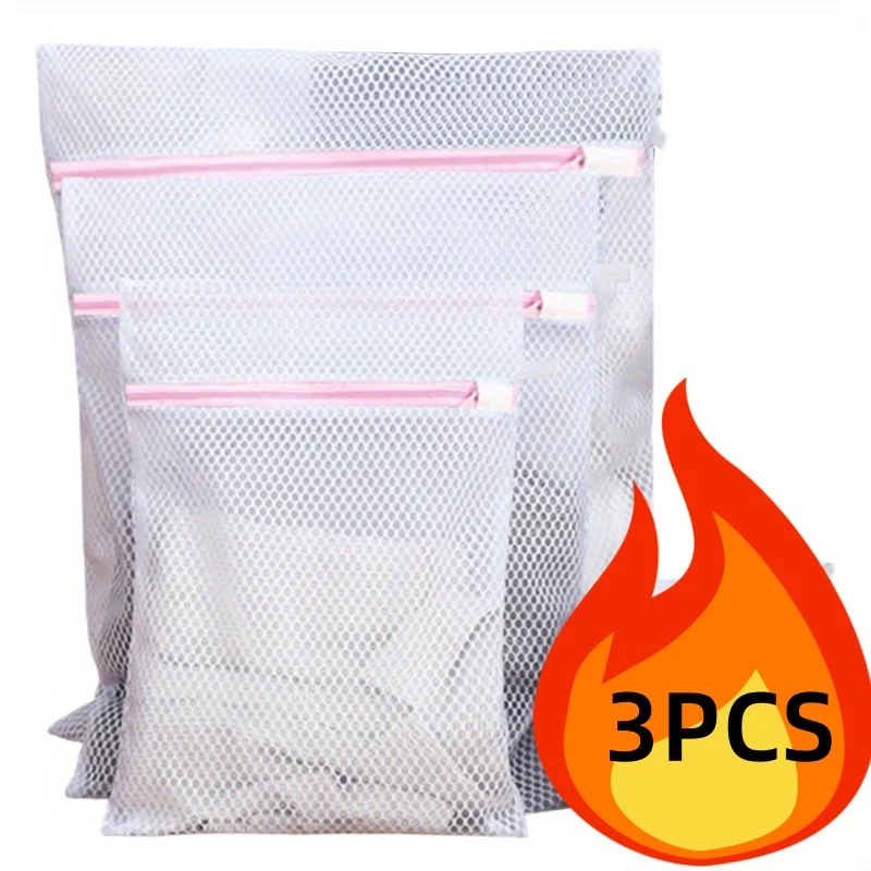 Delicates Laundry Bags Zippered Mesh Wash Bags Protects Lingerie & Clothes Washing Machine 3pc laundry bag storage bags clothes washing bag underwear washing bag bra washing bag
