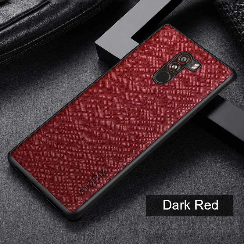 Luxury Cross Pattern Leather Case