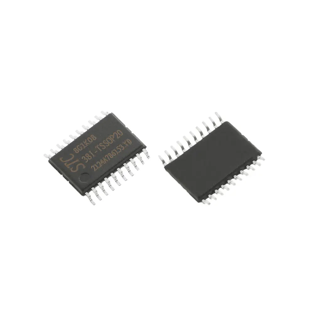 

STC8G1K08-38I-TSSOP20 Single-Chip 1T 8051 Microcomputer Enhanced Microcontroller MCU Micro Computer Controller EEPROM ISP