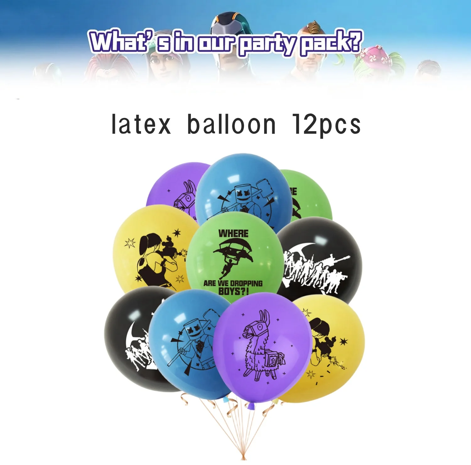 Latex Balloon -12pcs